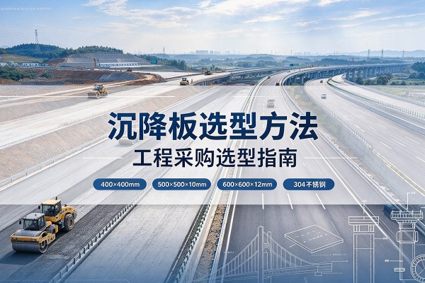 兴县沉降板选择方法