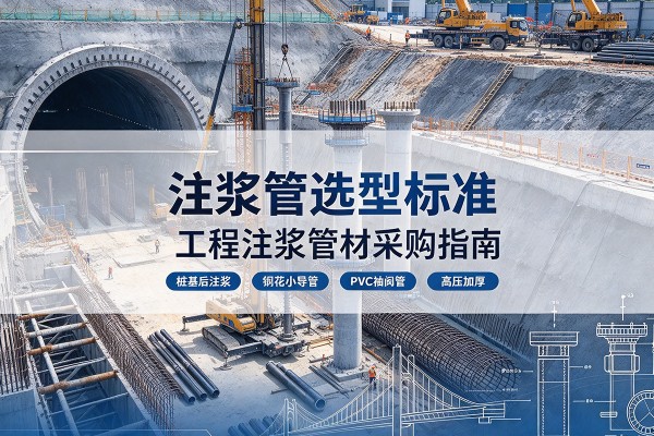 兴县注浆管选型标准