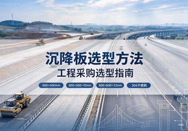 兴县沉降板选择方法