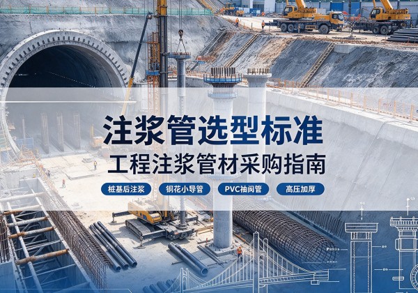 兴县注浆管选型标准